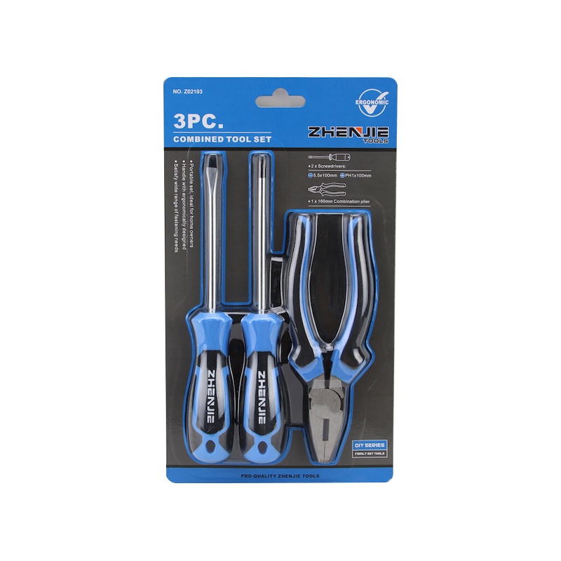 ชุดคีมไขควง Slotted & Phillips CRV 3 ชิ้น