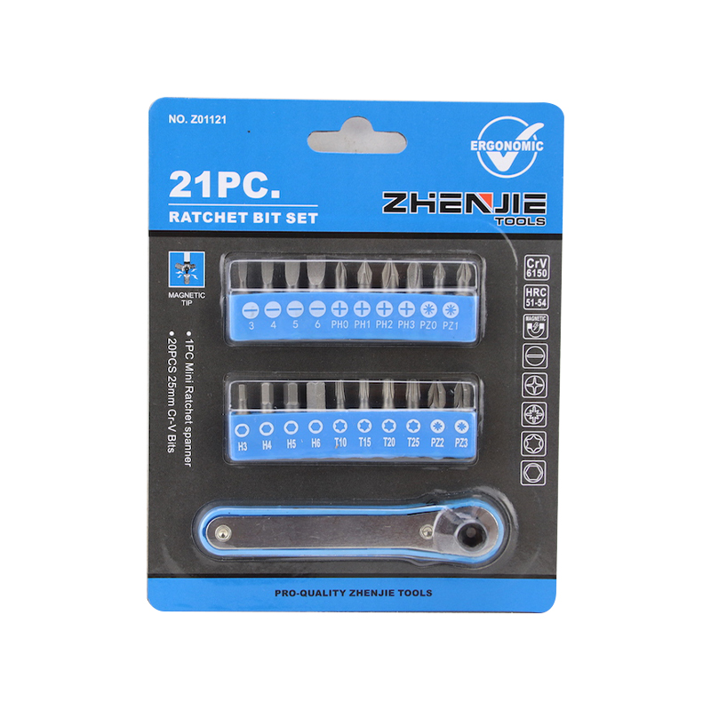 21 ชิ้น Slotted Phillips Pozidriv Hex Torx ชุดเฟืองวงล้อ