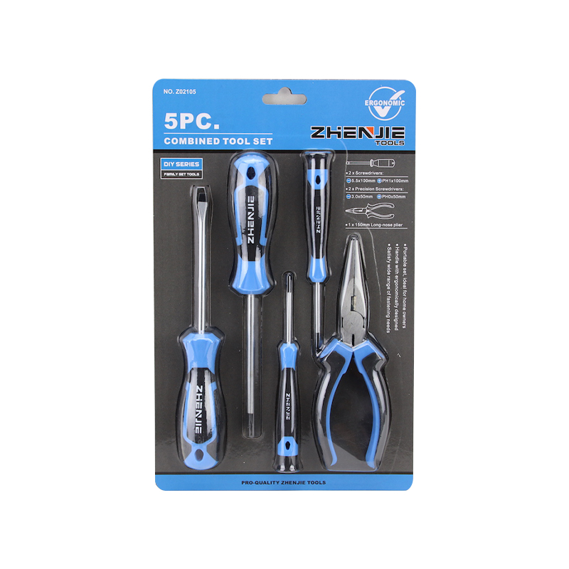 ชุดคีมไขควง Slotted & Phillips CRV 5 ชิ้น