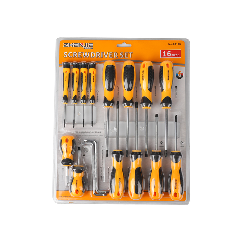 ชุดไขควง Slotted Phillips และ Torx 16 ชิ้น