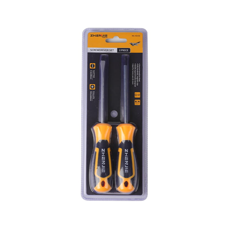 ชุดไขควง Slotted & Phillips ออกแบบตามหลักสรีรศาสตร์ 2 ชิ้น