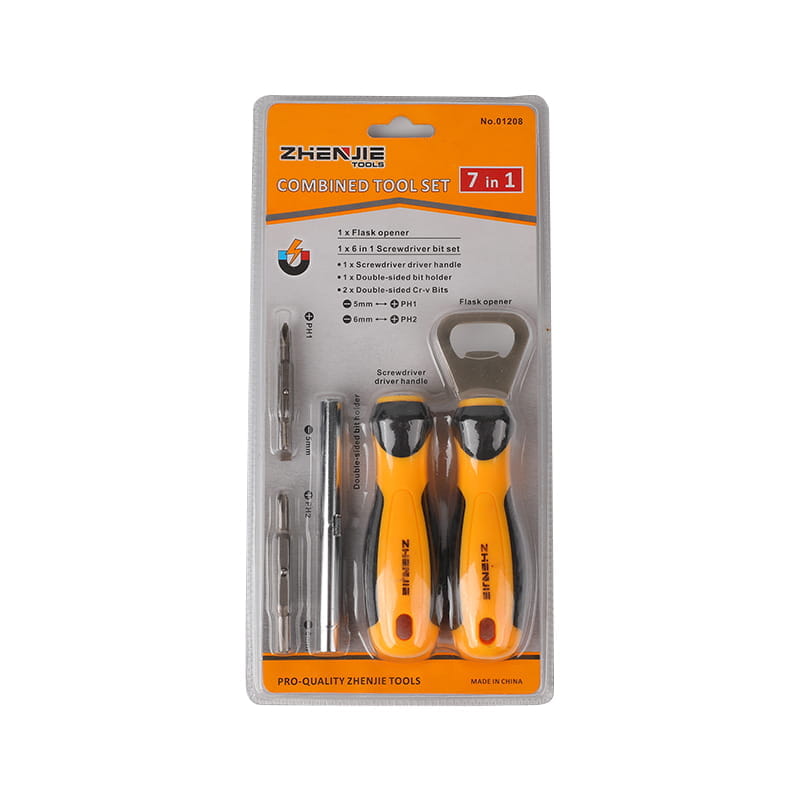 6 ชิ้น Multi - function Mini Cross point Slotted ไขควง
