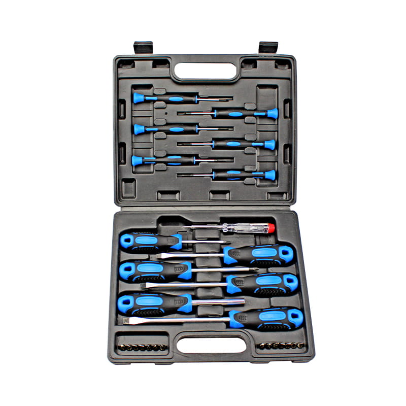 27 ชิ้น BMC บรรจุภัณฑ์ Slotted Phillips Pozidriv Torx ไขควงชุด