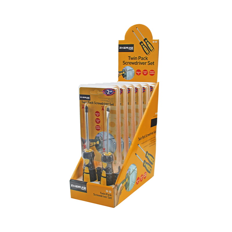 2 ชิ้น Double Blister & กล่องบรรจุภัณฑ์ CRV ไขควงชุด
