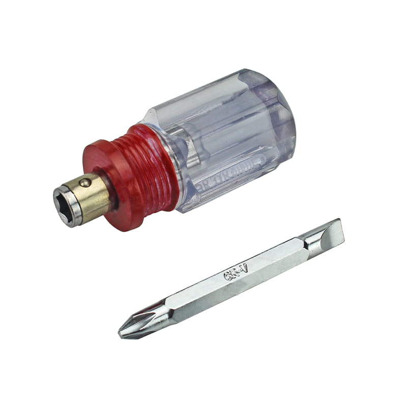 2 in 1 Stubby Handle Slotted & Phillips ชุดดอกสว่าน CRV สองด้าน