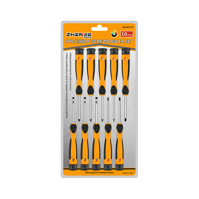 ชุดไขควงความแม่นยำ Phillips Torx 10 ชิ้น