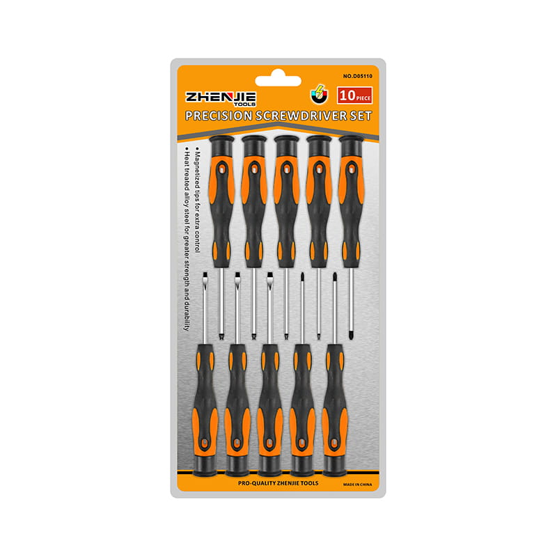 ชุดไขควงความแม่นยำ Phillips Torx CRV 10 ชิ้น