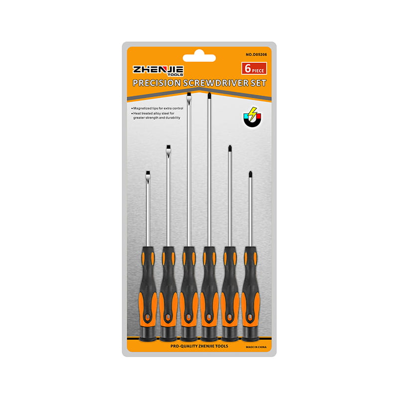 ชุดไขควง Precision Slotted Phillips CRV 6 ชิ้น